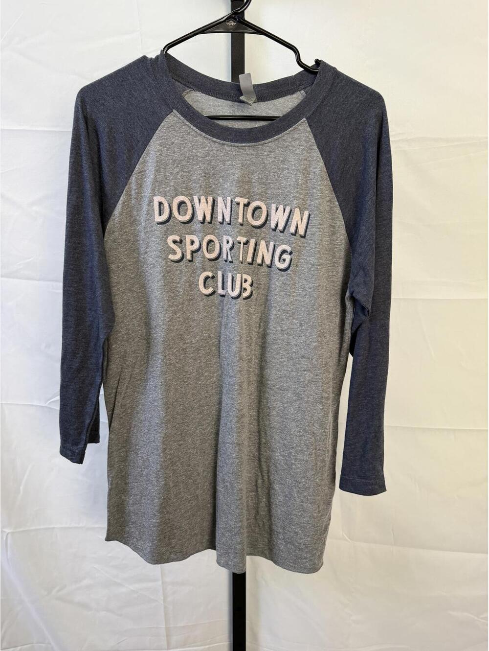 Next Level Apparel Downtown Sporting Club W Long Sleeve Top Medium